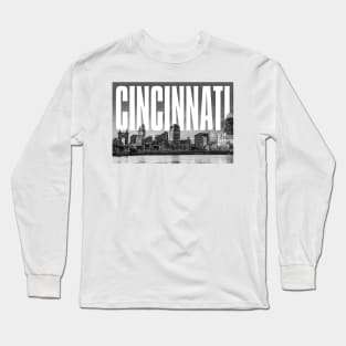 Cincinnati Cityscape Long Sleeve T-Shirt